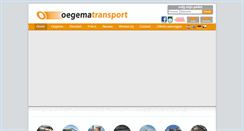 Desktop Screenshot of oegematransport.nl